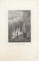 Carl Reiss - Sanct Stephan in Wien - Stahlstich - 1....