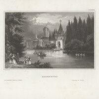 Carl Reiss - Laxenburg - Stahlstich - 1. Hälfte 19....