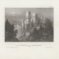 Carl Reiss - Die Löwenburg zu Wilhelmshöhe bei...