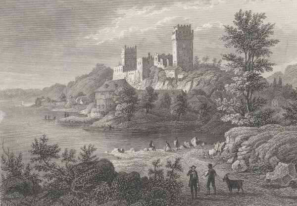 Unbekannt - Schloss Weideneck Nieder-Oesterreich - Stahlstich - 1. Hälfte 19. Jhd.