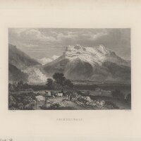Edward Francis Finden - Grindelwald - Stahlstich - 1....