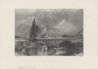 Arthur Willmore - Freiburg - Stahlstich - 1. Hälfte...