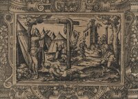Unbekannt - Moses und die eherne Schlange - Holzschnitt -...