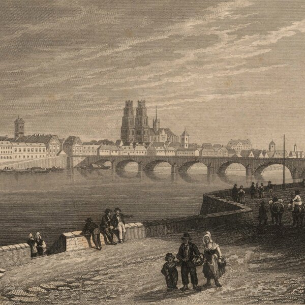 Johann Georg Martini - Orleans - Stahlstich - um 1850