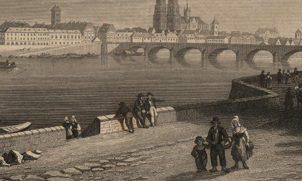 Johann Georg Martini - Orleans - Stahlstich - um 1850