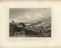 Unbekannt - Die Ruinen von Babylon - Stahlstich - um 1850