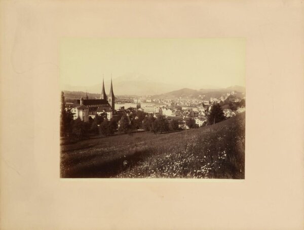 Giorgio Sommer - Luzern, Schweiz - o.J. - Fotografie Albuminabzug
