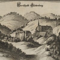 Casper Merian - Herrschaft Büttenberg - Kupferstich...