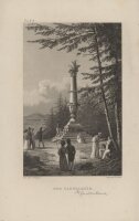 Otto Wagner - Der Candelaber - Stahlstich - um 1830