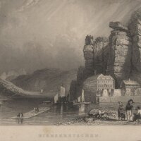 Albert Henry Payne - Hirmskretschen - Stahlstich - um 1840