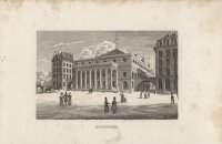 unbekannt - Das Odeon - Stahlstich - um 1840