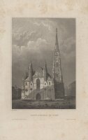 Carl Reiss - Sanct Stefan in Wien - Stahlstich - um 1840