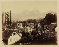 Giorgio Sommer - Brunnen, Schweiz - o.J. - Albuminabzug