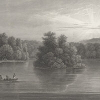 Hermann Julius Meyer - The upper Mississippi (Minnesota)...