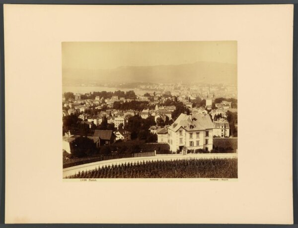 Giorgio Sommer - Zürich, Schweiz - o.J. - Albuminabzug