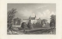William French - Schloss Hamml - Stahlstich - Erste...
