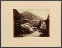 Giorgio Sommer - Gotthardbahn bei Wassen, Schweiz - o.J....