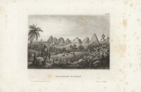 Unbekannt - Pyramiden von Meroe - Stahlstich - Erste...
