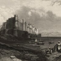 Unbekannt - Zitadelle von Agra - Stahlstich - um 1850