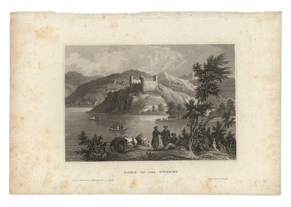 Unbekannt - Roma in der Türkei - Stahlstich - um 1850