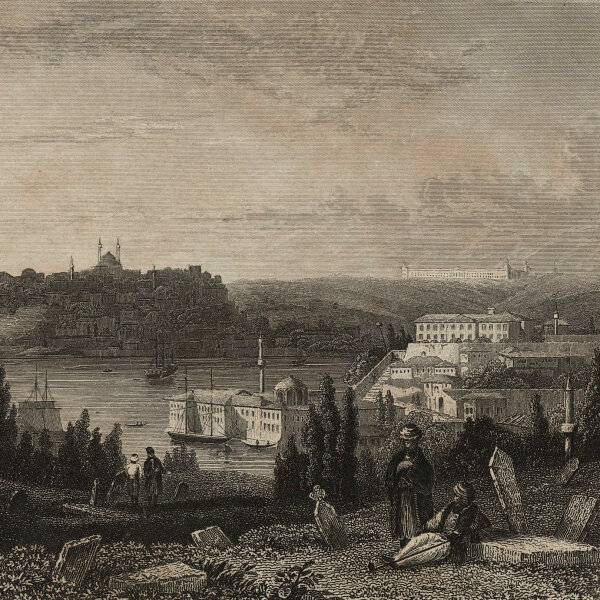 Unbekannt - Konstantinopel - Stahlstich - um 1850