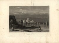 Unbekannt - Taj Mahal Agra - Stahlstich - um 1850