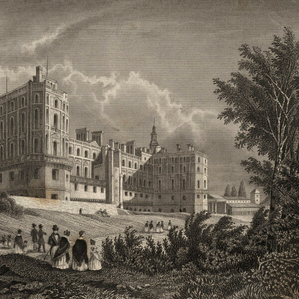 Unbekannt - St. Germain - Stahlstich - um 1850