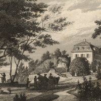 G. Hollig - Altenstein - Stahlstich - um 1850
