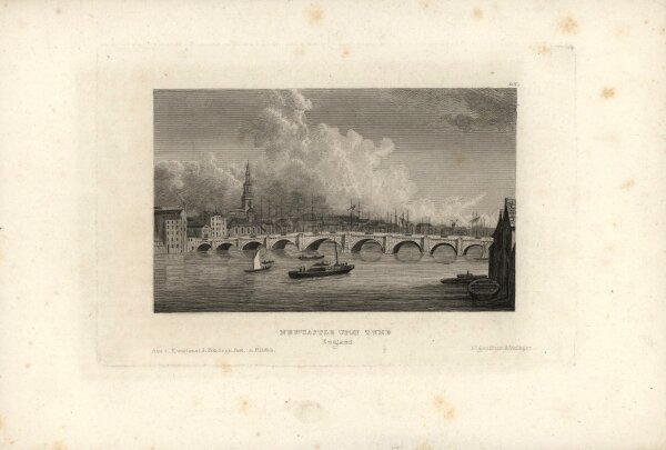 Unbekannt - Newcastle upon Tyne - Stahlstich - um 1850