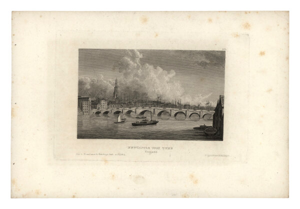 Unbekannt - Newcastle upon Tyne - Stahlstich - um 1850