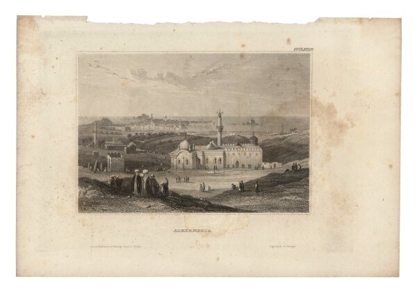 Unbekannt - Alexandria - Stahlstich - um 1850