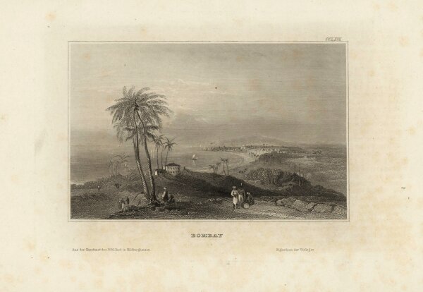 Unbekannt - Bombay - Stahlstich - um 1850