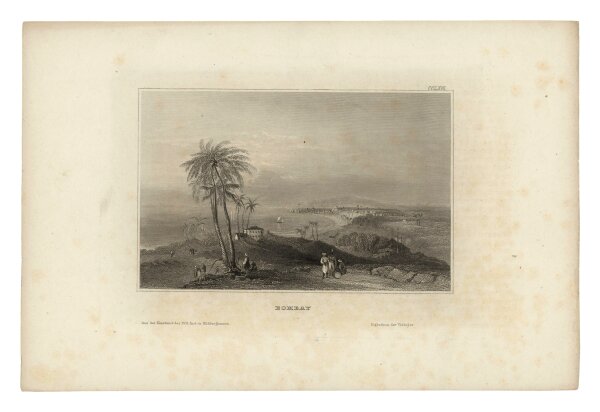 Unbekannt - Bombay - Stahlstich - um 1850