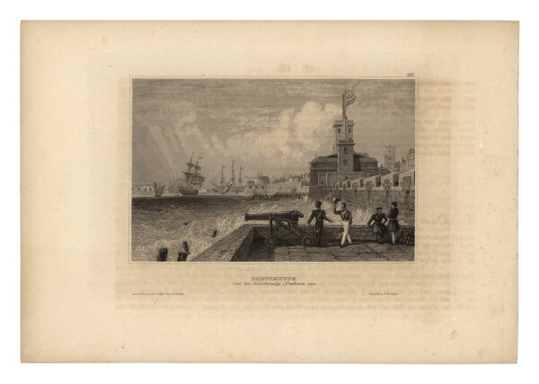 Unbekannt - Portsmouth - Stahlstich - um 1850
