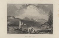 Salmon - Schandau - Stahlstich - um 1840