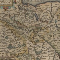 HONDIUS, Jodocus & JANSSON, Jan. - SAXONIA Inferior...