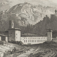 Napoléon Sauvage - Abbaye de Vallombreuse -...