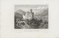 Unbekannt - Das alte Schloss von Trient - Stahlstich - 1....
