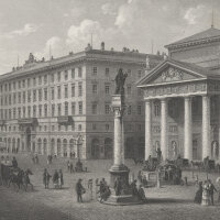Rorich nach Ludwig Rohbock - Der Börsenplatz in...