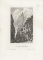 Unbekannt - Das Wunder von Saragossa - Stahlstich - 1....