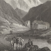 Unbekannt - Das Hospiz auf dem grossen St. Bernhardt -...