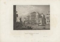 Unbekannt - Palast Barbarigo und Pisani in Venedig -...