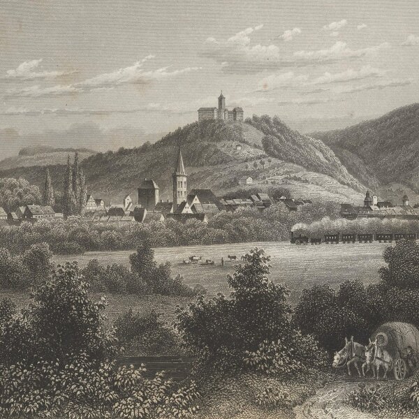 Unbekannt - Eisenach - Stahlstich - Erste Hälfte 19. Jhd.