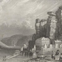 Christian Leonhard Daumerlang - Hirmkretschen an der Elbe...