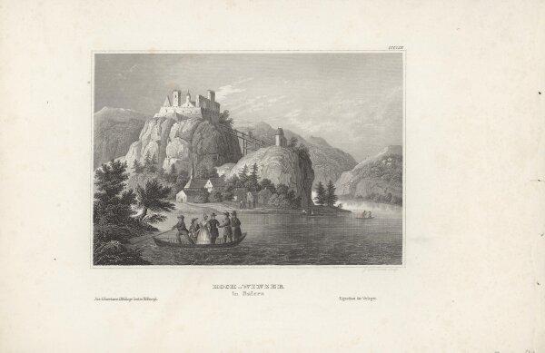 James und Robert Sands - Hoch-Winzer in Baiern - Stahlstich - Erste Hälfte 19. Jhd.