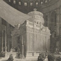 Unbekannt - Das heilige Grab (Jerusalem) - Stahlstich -...