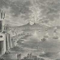 ? Gabriel - Der Vesuv beim Ausbruche im Jahre 1822 -...