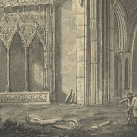 Samuel Alken - Interior View of the Abby of Holy Cross,...
