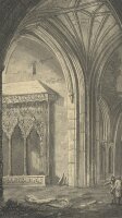 Samuel Alken - Interior View of the Abby of Holy Cross,...