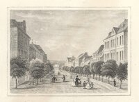 Unbekannt - Die Kaiserstrasse in Franzensbrunn -...